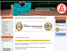 Tablet Screenshot of lc-schifferstadt.de
